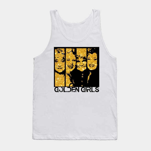 golden-girls-gold Tank Top by harrison gilber